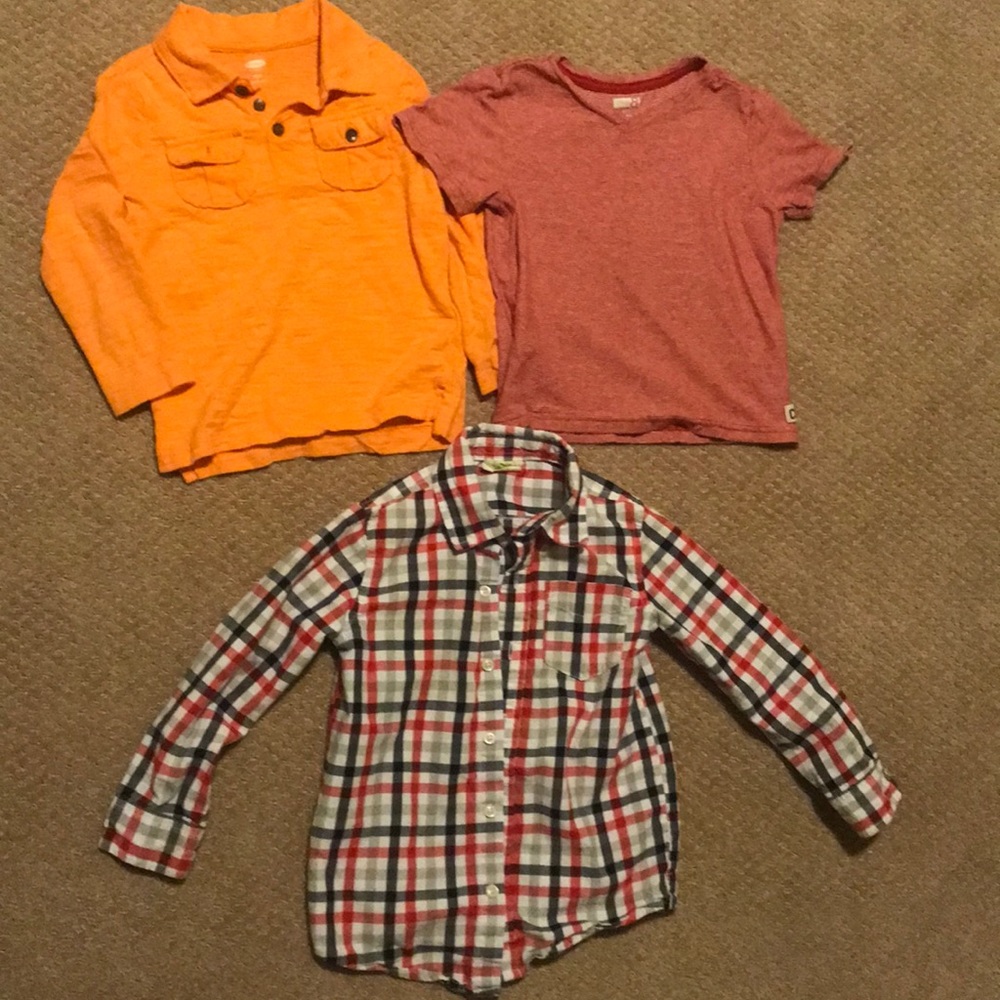 Lot of 3 tops: 4T boy